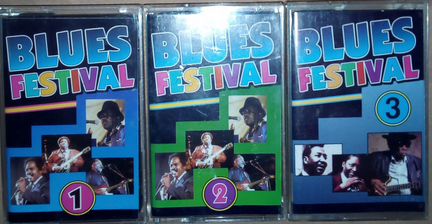 Blues Festival в 3 выпусках на аудиокассетах