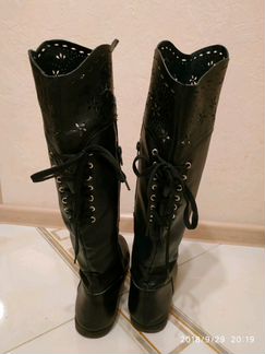 Сапоги подростковые осенние