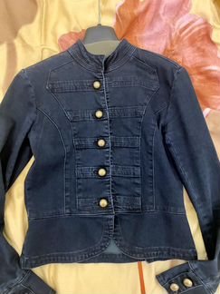 Жакет-куртка джинсовая S Кира Пластинина