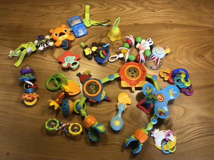 Набор детских Погремушек и игрушек 0+