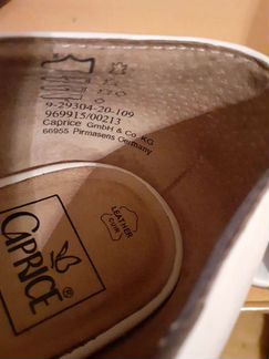 Туфли Caprice кожа каблук 39 RUS (6 UK)