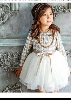 Платье для девочки на 4-5 лет