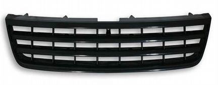 Решетка радиатора Туарег, черная, тюнинг