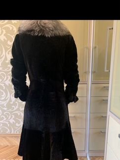 Шуба из мутона