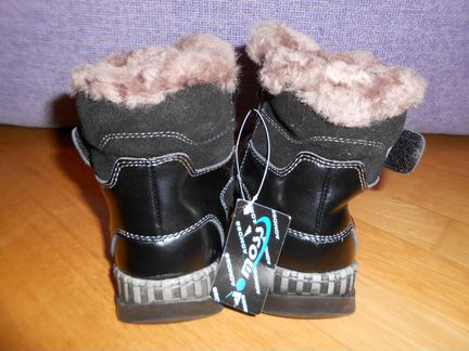 Ботинки новые Натуральная кожа и натуральный мех