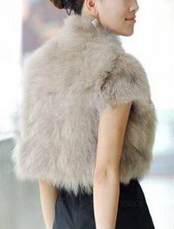 Продам новый меховой кардиган. Смотрится эффектно