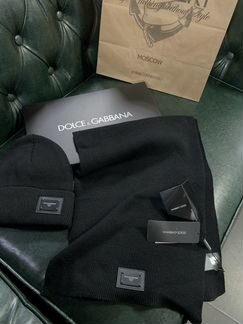 Набор шапка и шарф D*G