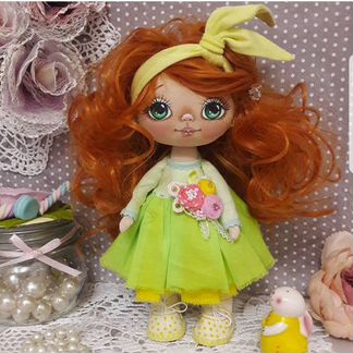 Кукла интерьерная текстильная