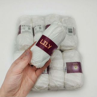 Пряжа Lily Vita Cotton, 100 хлопок