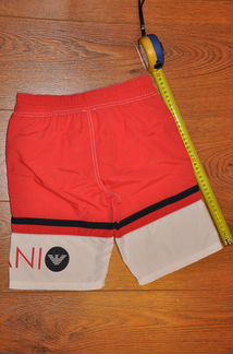Шорты Armani Junior (ориг.) красно-белые, 8-10 лет