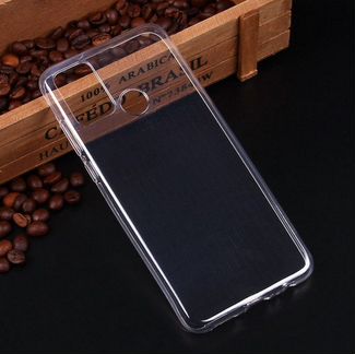 Чехол-накладка для huawei Honor 9A fashion TPU 1мм 008291-1 прозрачный