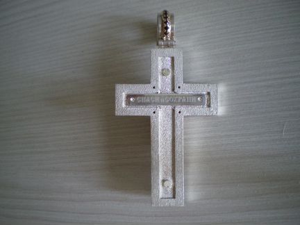 Нательный крест, ручная работа