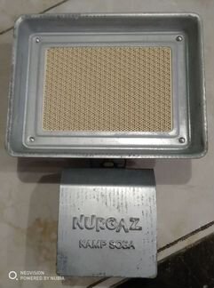 Керамический обогреватель на газ баллон