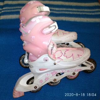 Ролики детские раздвижные, р. 34-37