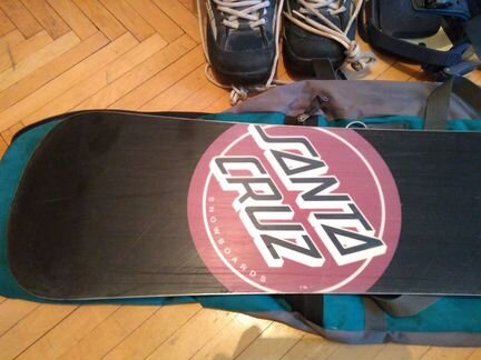 Сноуборд Santa Cruz (Сделан в Германии) + комплект