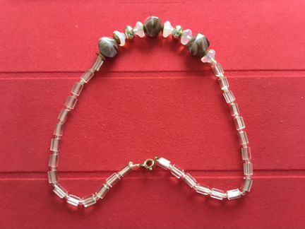 Бусы чешское стекло. Винтаж