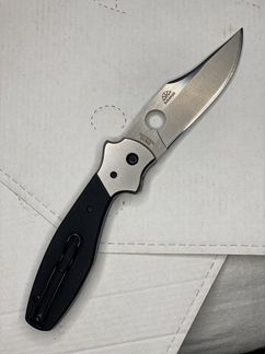 Новый складной нож Spyderco Schempp Bowie black