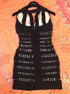 Вечернее платье Ugo Zaldi из салона Plumage чёрное