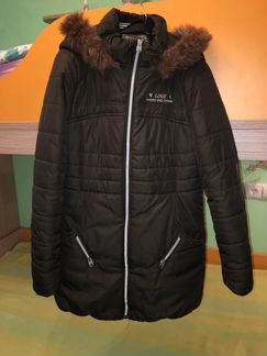 Куртка осенняя утеплённая рост 158