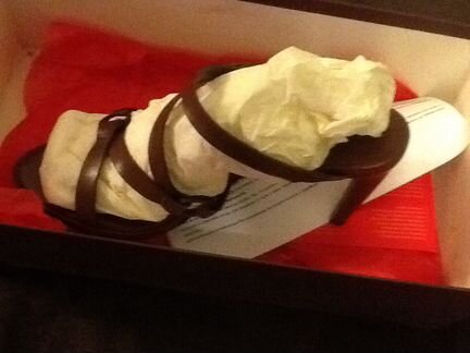 Сабо на каблуке bally