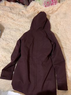 Фиолетовая куртка-парка