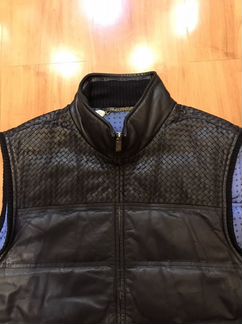 Жилет Кожаный Johnny Manglani Icon