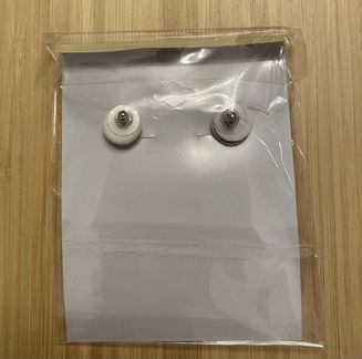 Серьги новые