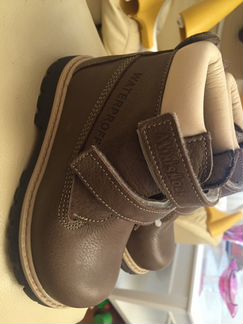 Ботинки кожа новые Mini shoes 23р