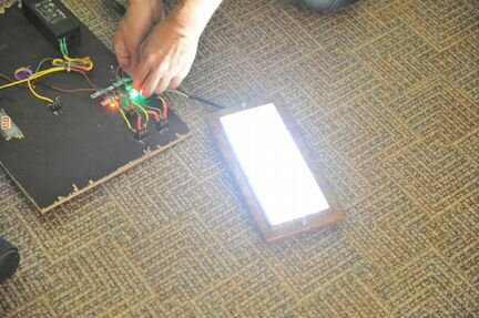 Лампа светодиодная для салона автобуса