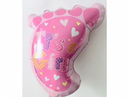 Воздушный шарик «Стопа малышки» Мини