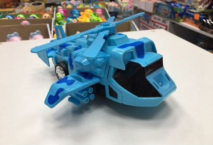 Вертолёт трансформер музыкальный