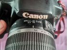 Зеркальный фотоаппарат canon 500d 18-55 + вспышка объявление продам