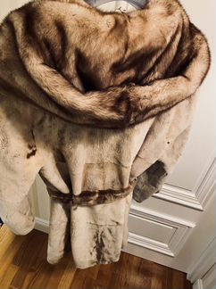 Шуба из стриженной норки