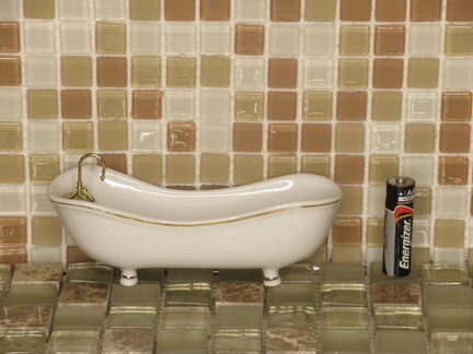 Плитка для ванной, кухни дома Барби и 1к12