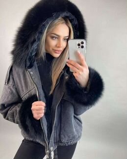 Парка (на меховой подкладке) (2 цвета)