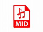 Midi файл ноты аккорды любой мелодии
