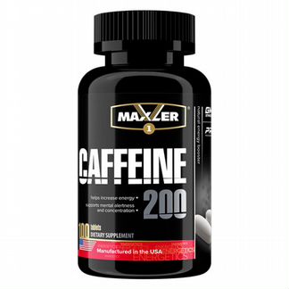 Maxler Caffeine 200 mg 100 tab