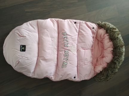 Elodie Details конверт зимний с опушкой в коляску