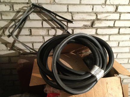 Молдинги-бархотки, резинки стёкол под хром газ-21