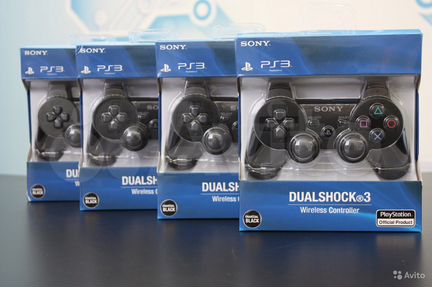 Геймпад DualShock 3 (PS3) черный гарантия