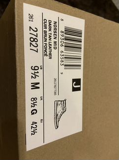 Clarks norsen ботинки на меху 42.5/us9,5/uk8.5