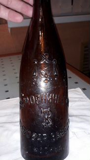 Хамовники. пивные бутылки московского завода