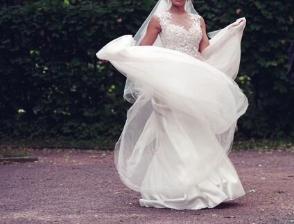 Свадебное платье 42-44