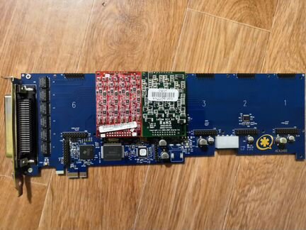 Базовая плата Digium AEX2400, TDM2400P