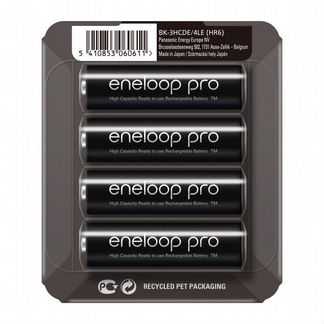 Panasonic Eneloop PRO AA 2450 4BP (BK-3hcde/4LE)