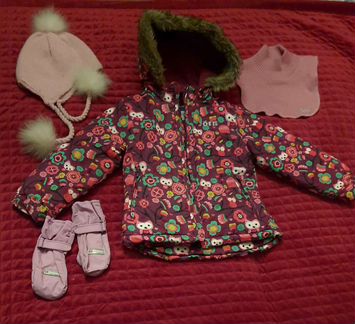 Мембранная куртка Jorn 110 + варежки reima+ шапка