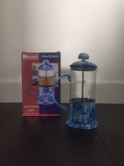 Френч пресс, 0.35л, гжель