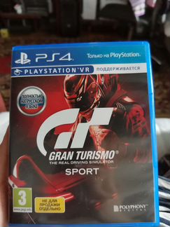 Игра Gran Turismo sport psvr