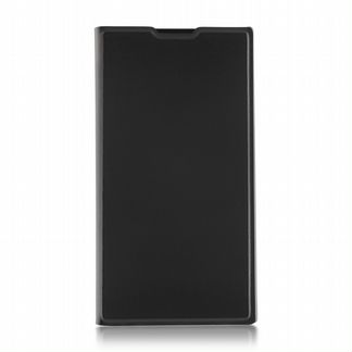 Чехол-книжка Brosco для Sony Xperia L2, PU, чёрный
