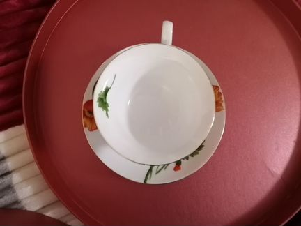 Чайный фарфоровый сервис 